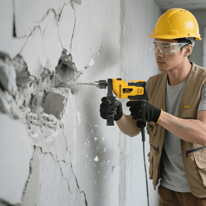 Бур по бетону Deli YS EDH-YCZ16008-E1, 8 x 160 мм, X-Tip, SDS-PLUS - 11