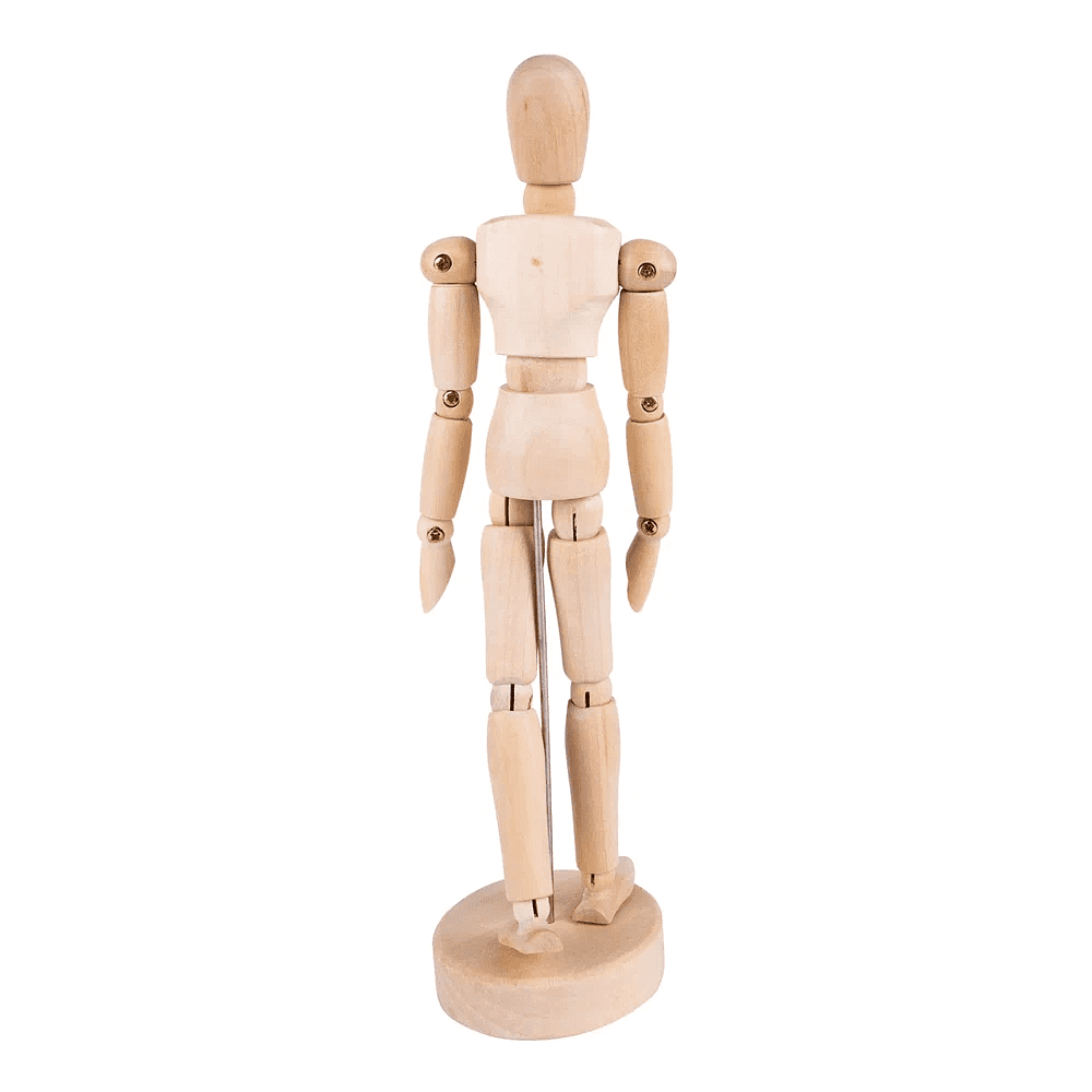 Манекен мужской "Сонет", деревянный, 20 см - 3