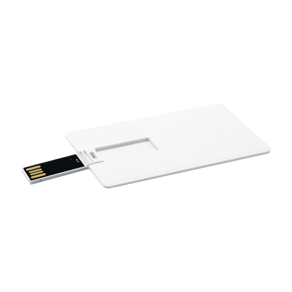 USB Flash 2.0 16 Gb VDK-009, пластик, кредитка, белый  - 2