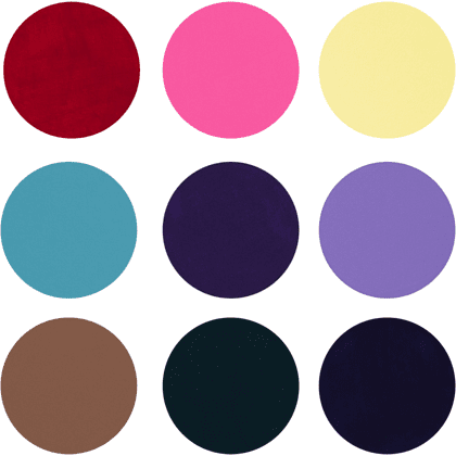 Краска акриловая матовая "Декола ривьера", набор 9 цветов, 20 мл, банки - 10