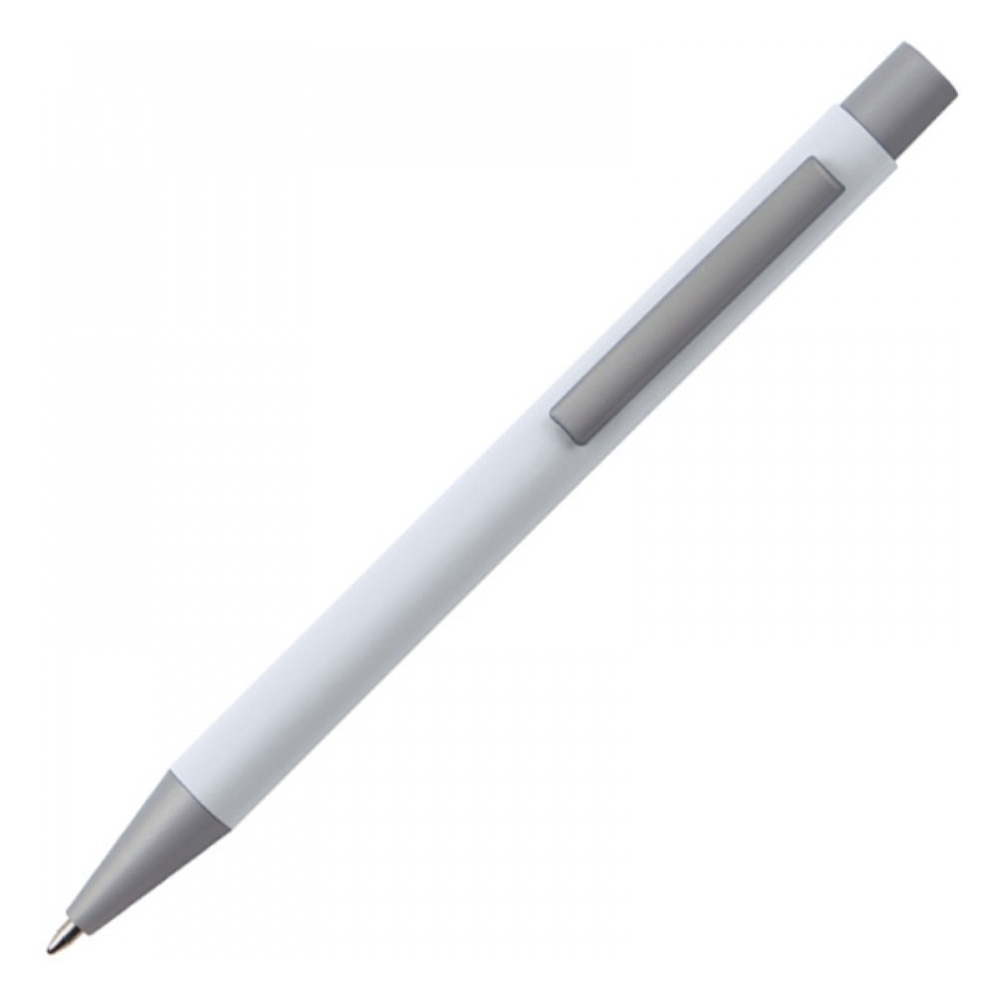 Ручка шариковая автоматическая "Abu Dhabi", 0.7 мм, белый, стерж. синий - 3