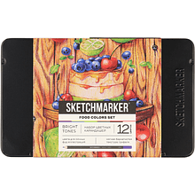 Карандаши цветные "Sketchmarker Еда"