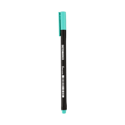 Ручка капиллярная "Sketchmarker Artist fine pen", 0.4 мм, морской