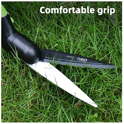 Ножницы газонные поворотные Deli GS EDL580351, пружина, тефлон, 340 мм., черный, зеленый - 17