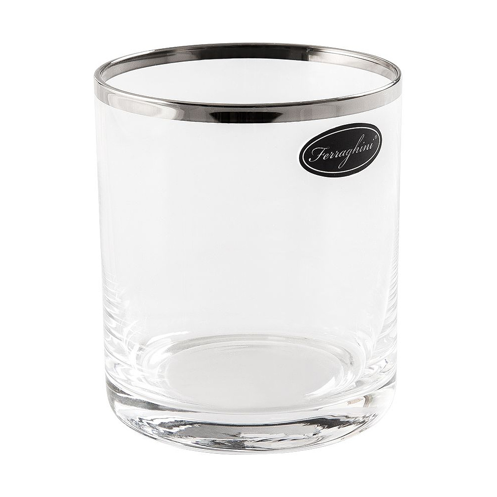 Набор бокалов для виски "F23066", стекло, 300 мл, прозрачный