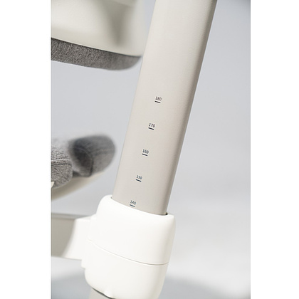 Кресло детское Ergosmart Maximus, ткань, серый, пластик, корпус белый - 7