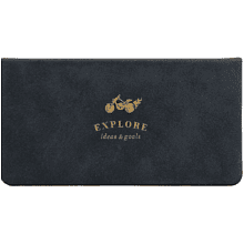 Еженедельник датированный "Explore", А6, 128 страниц, синий, 2026