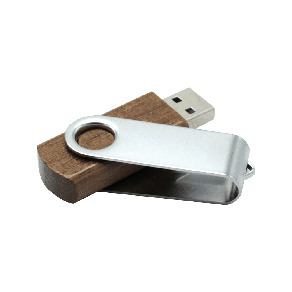 USB Flash 2.0 16 Gb VDF-008, пластик, метал, древесный - 3