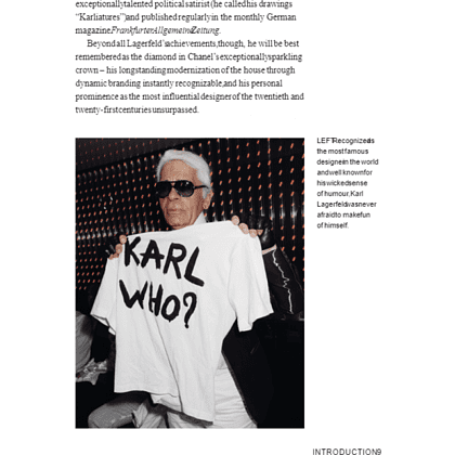 Книга на английском языке "Little Book of Chanel by Lagerfeld: The Story of the Iconic Fashion Designer", Baxter-wright E. - 8