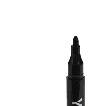 Маркер перманентный  "Yesli:", черный - 5