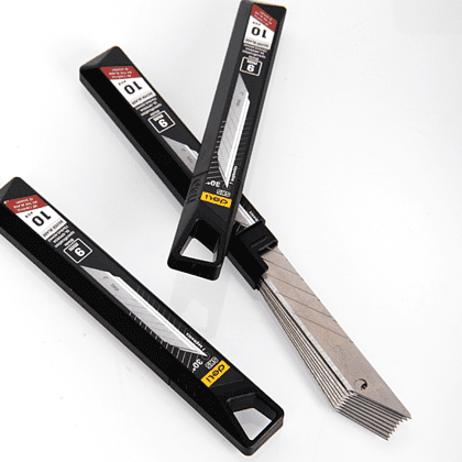 Лезвия для малого ножа "Deli SK5", 9 мм, 10 штук - 4