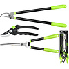 Набор садовых инструментов Deli "EDL580003", 3 предмета (кусторез, сучкорез, секатор), зеленый, черный  - 2