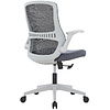 Кресло для персонала SitZone CH-526B, сетка, ткань, пластик, серый - 4