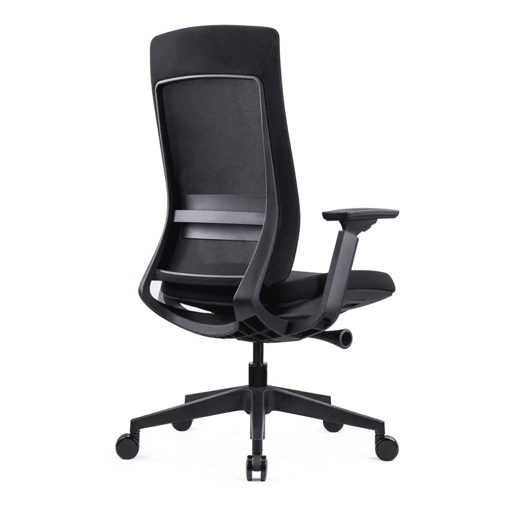 Кресло для руководителя SitZone E-VL002B, сетка, ткань, пластик, черный, -30% - 4