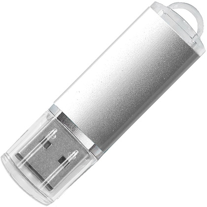 Карта памяти USB Flash 2.0 "Assorti", 8 Gb, серебристый