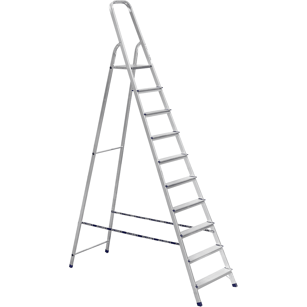 Стремянка алюминиевая бытовая "Алюмет" Ам710