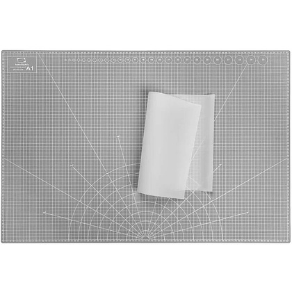 Коврик для резки "Малевичъ", А1, пятислойный, серый - 4