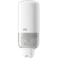 Диспенсер TORK для мыла жидкого/мыла-спрей пластиковый, белый, S1/S11