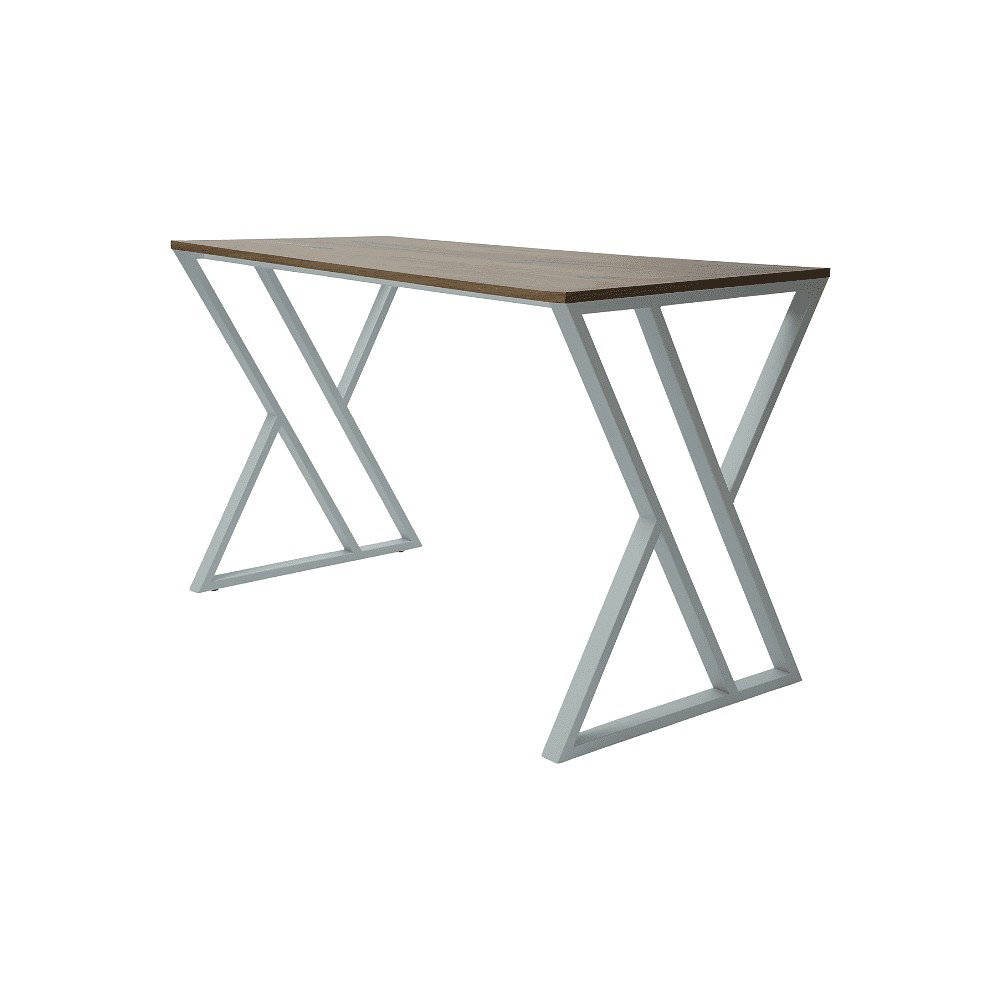 Стол письменный ALLERD GEON, белый муар, Дуб Нокс