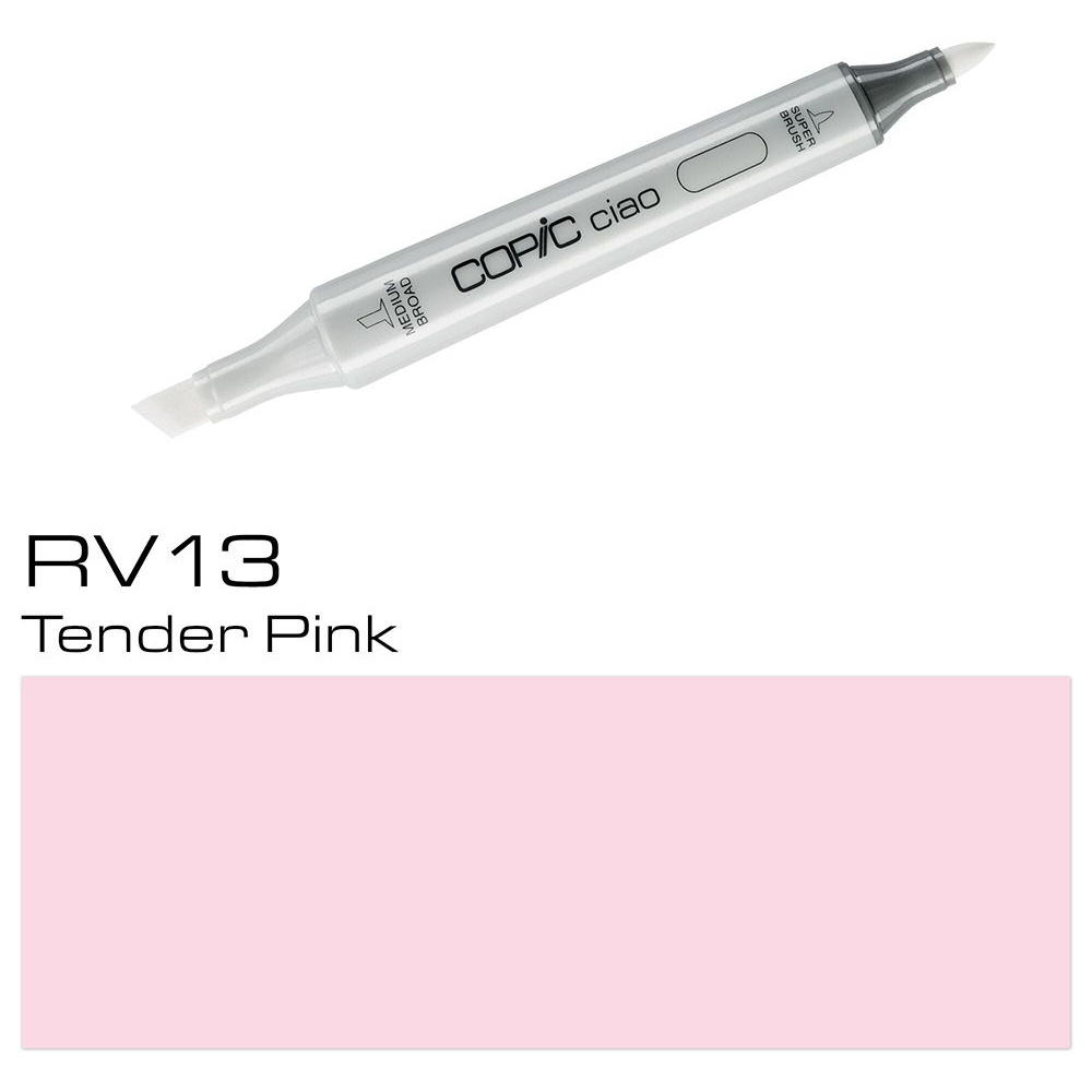 Маркер перманентный "Copic ciao", RV-13 нежно-розовый