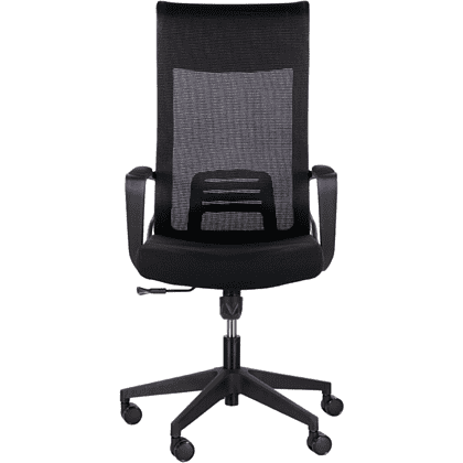 Кресло для руководителя "UTFC Рекорд М-878", пластик, черный  - 2