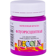 Краска акриловая неон 