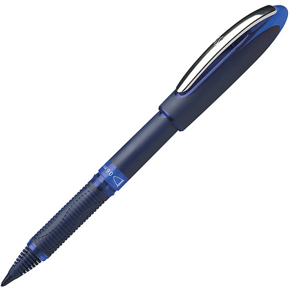 Ручка-роллер "Schneider One Business", 0.6 мм, синий, стерж. синий