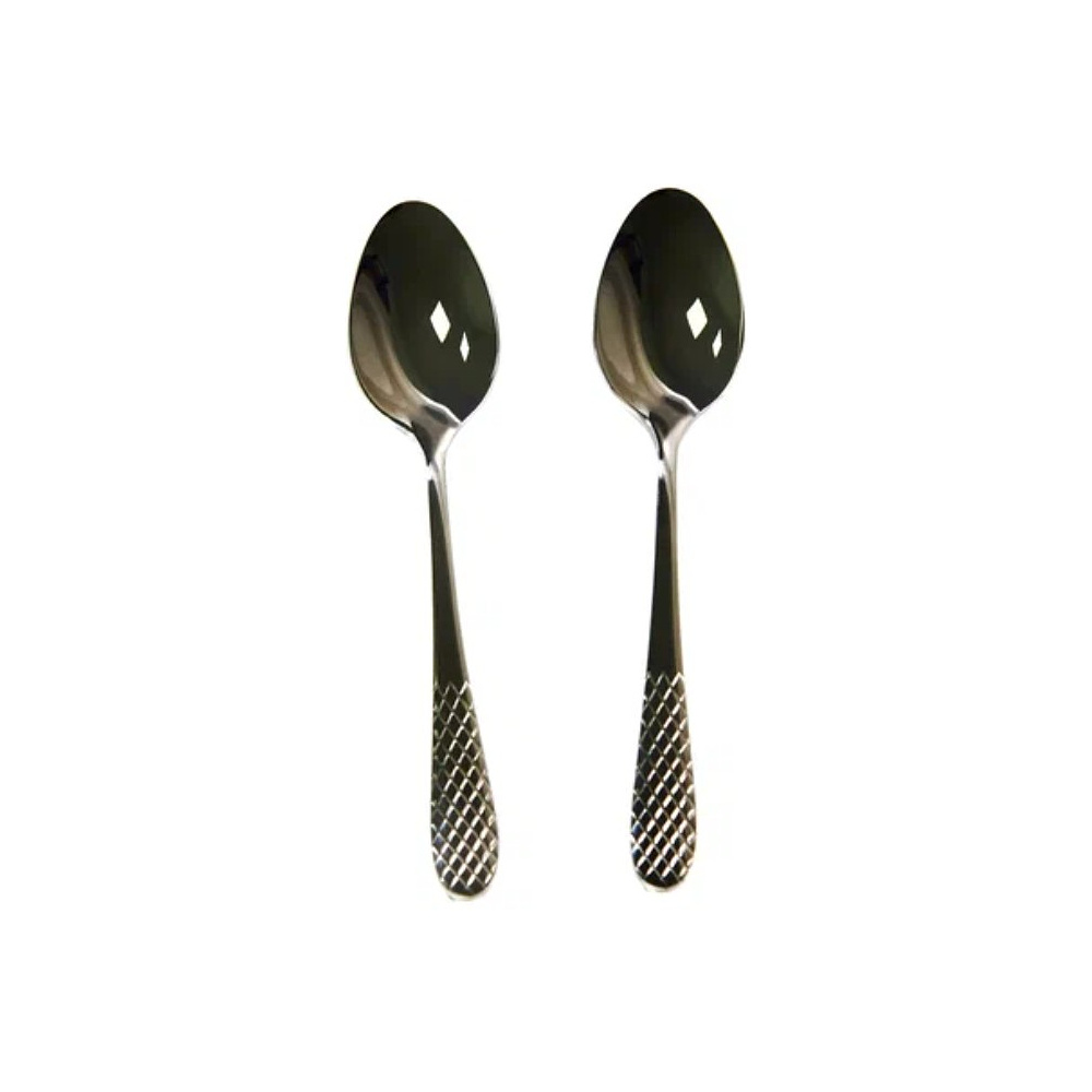 Набор чайных ложек "WL-999203/2В", серебристый, 2 шт