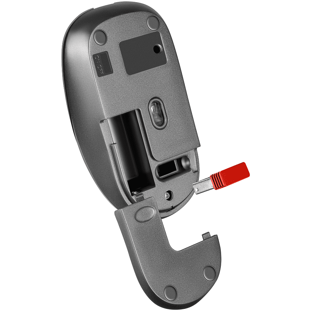 Мышь Defender Wave MM-995, беспроводная, серый - 6