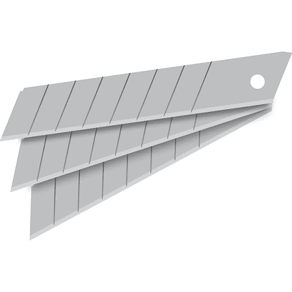 Лезвия для большого ножа "Kangaro Miles", 18 мм, 10 штук - 9