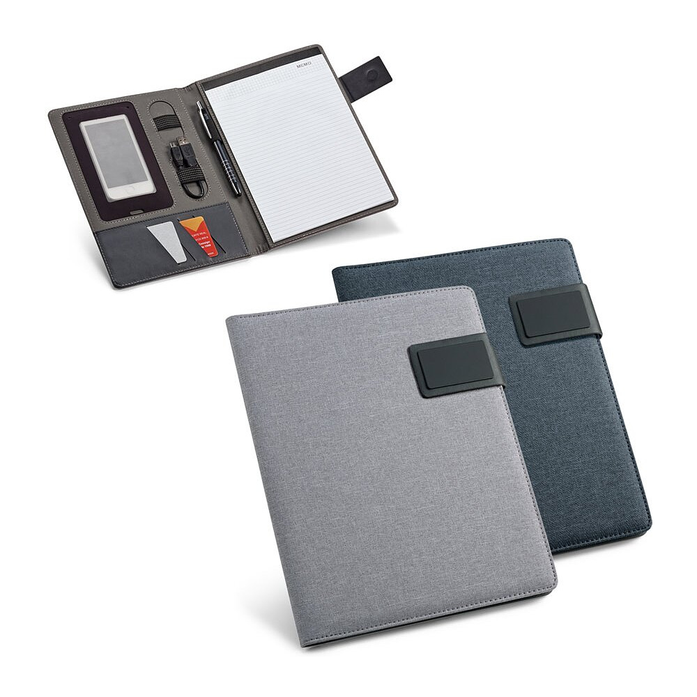 Папка-органайзер "Pynchon" с блокнотом, A5, синий - 2