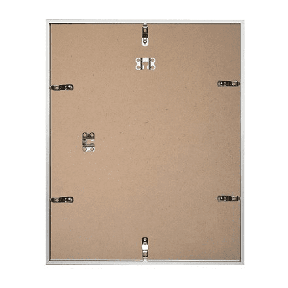 Фоторамка Zebra, 40х50 см, алюминий, со стеклом, серебристый - 2