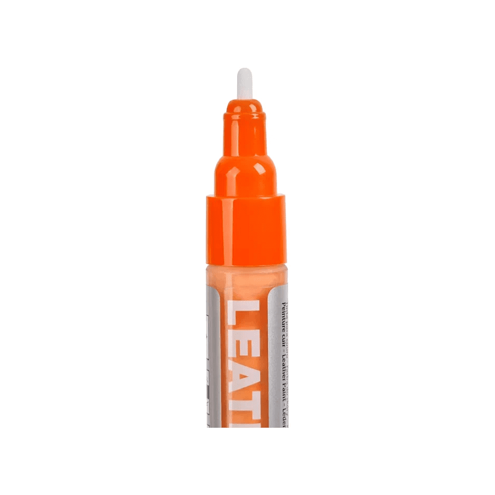 Маркер акриловый для кожи "Darwi", 2 мм, оранжевый - 5