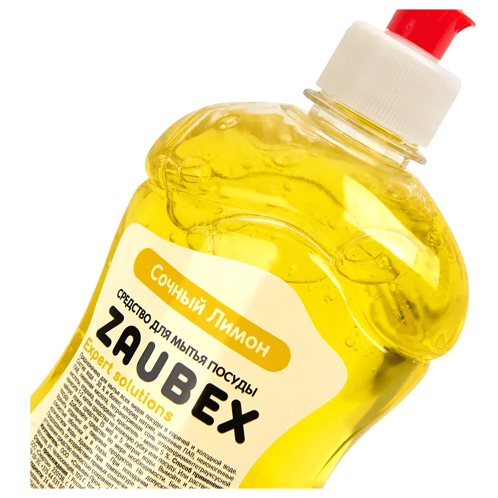Средство для мытья посуды "Zaubex Лимон", 500мл - 5
