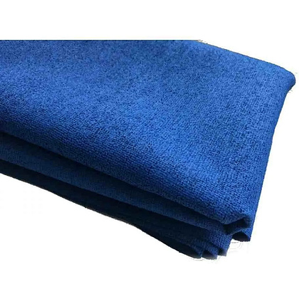 Салфетка из микроволокна прорезиненная, 250г/м2, 30х30см, 2шт/упак, синий - 2