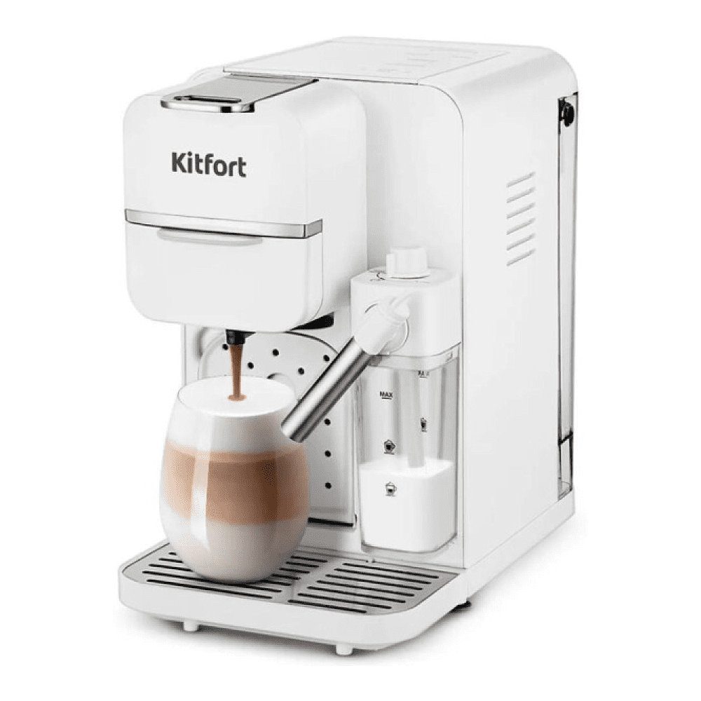 Кофеварка Kitfort KT-7253, белый