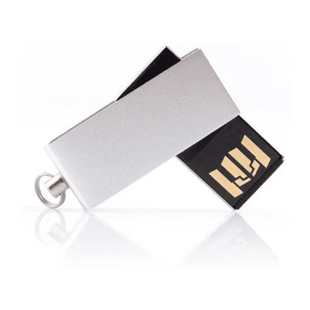 USB Flash 2.0 16 Gb VDM-055, пластик, метал, белый 