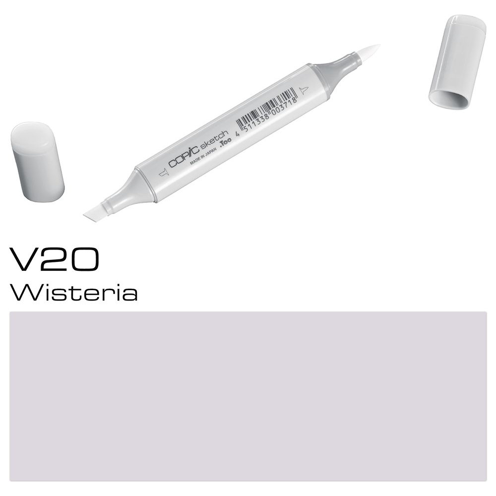 Маркер перманентный "Copic Sketch", V-20 глициния