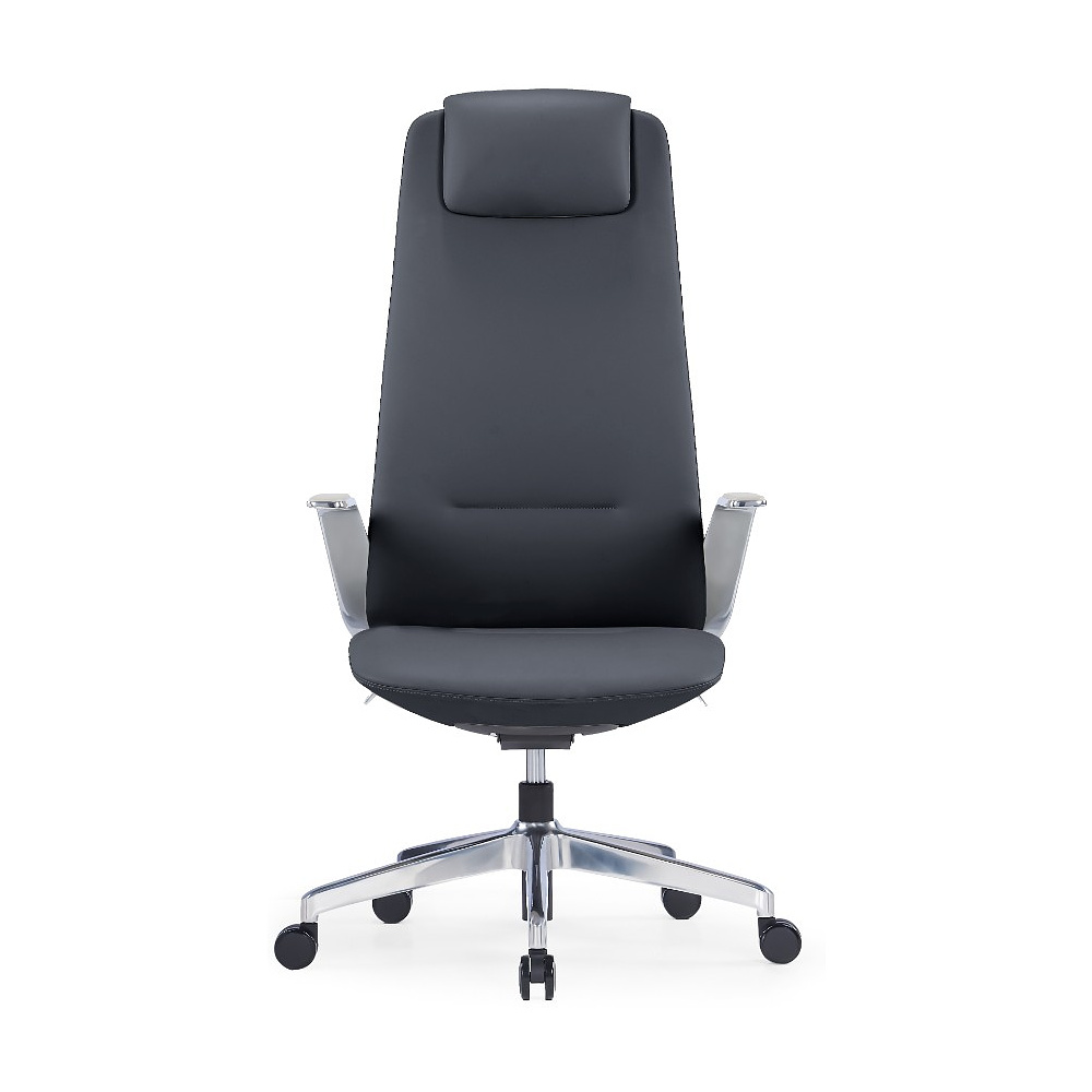 Кресло для руководителя SitZone CH-515A, кожа, алюминий, черный, -30% - 3