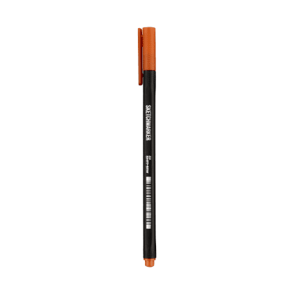 Ручка капиллярная "Sketchmarker Artist fine pen", 0.4 мм, коричневый