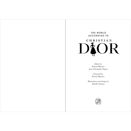 Книга на английском языке  "The World According to Christian Dior", Mauriès P. - 2