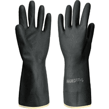 Перчатки кислотощелочестойкие, тип 1, К20 Щ20, р-р 1, инд. упак