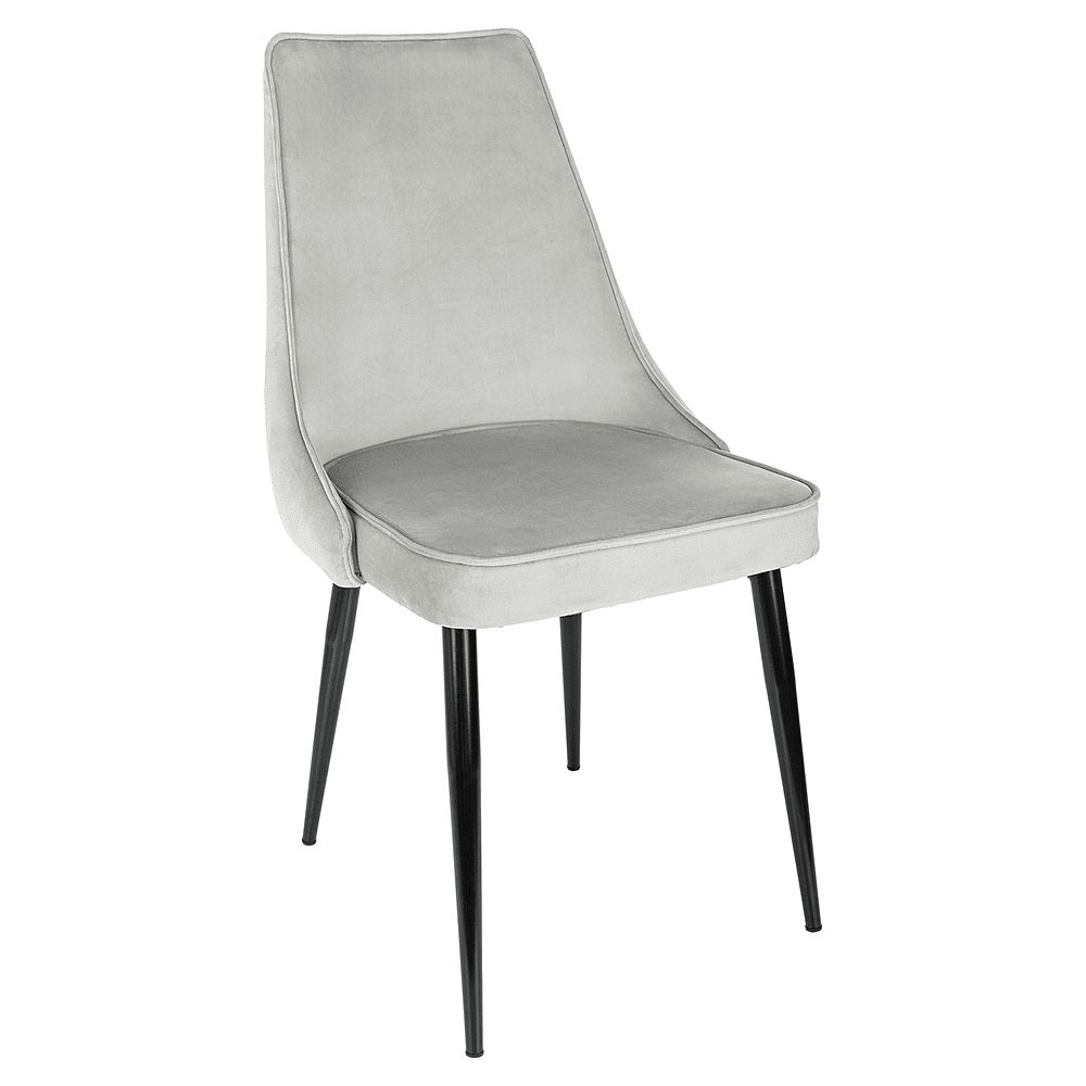 Стул Бюрократ "CH-K4_2", ткань, светло-серый, металл, комплект 2 штуки - 2