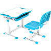 Комплект растущей мебели "CUBBY Sorpresa Blue": парта + стул, голубой - 3