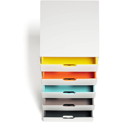 Блок из 5 лотков закрытый "Varicolor", 280x292x356 мм, 5 лотков - 2