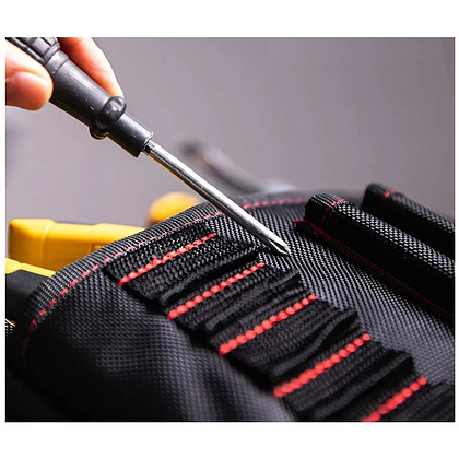 Сумка для инструментов поясная Deli RS EDL5865, черный - 7