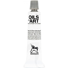 Краски масляные Renesans "Oils for art", 51 белила супер титановые, 20 мл, туба