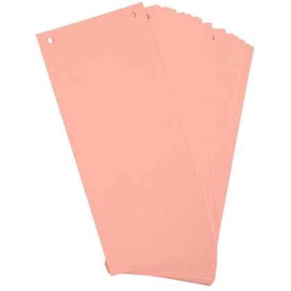 Разделитель для документов "Exacompta" картонный, розовый - 2