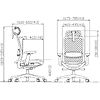 Кресло для руководителя SitZone CH-531A-BS, ткань, пластик, белый, -30% - 6