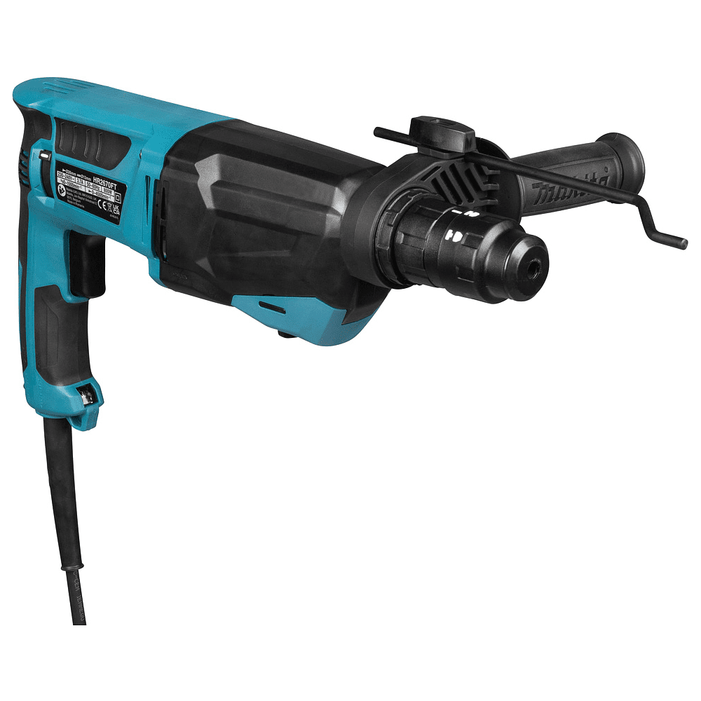 Перфоратор MAKITA HR2670FT, 800 Вт, 3.0 Дж, БЗП, SDS-plus - 10